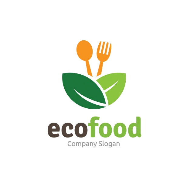 Free Vector | Ecofood logo template