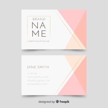 Free Vector | Elegant business card