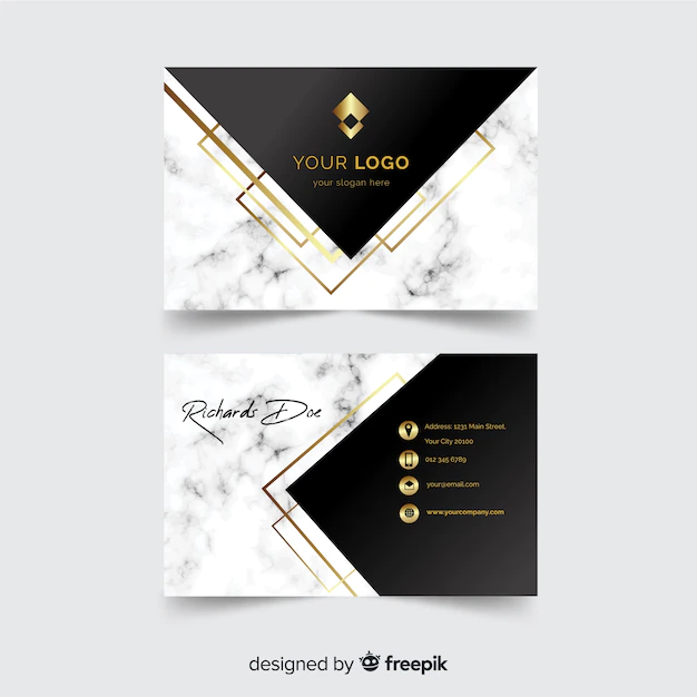 Free Vector | Elegant business card template