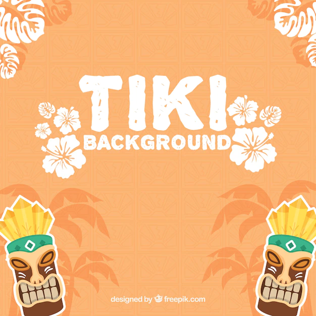Free Vector | Ethnic background with tribal masks