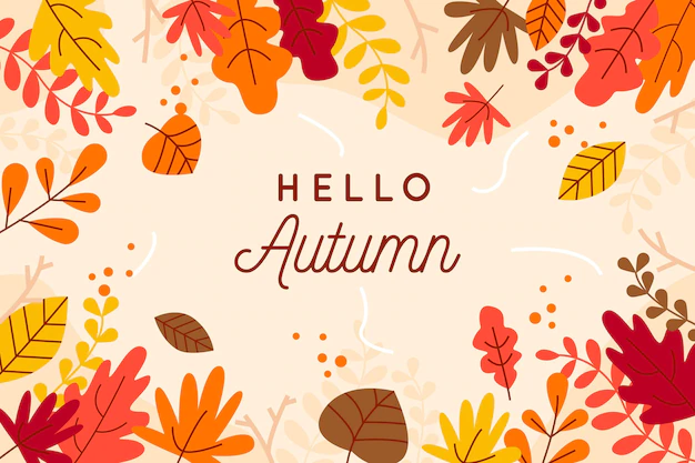 Free Vector | Flat autumn background