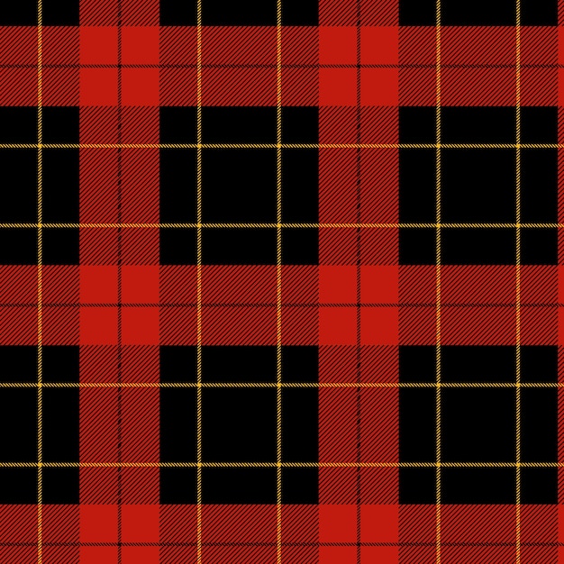 Free Vector | Flat christmas plaid pattern design