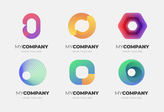 Free Vector | Flat design o logo collection