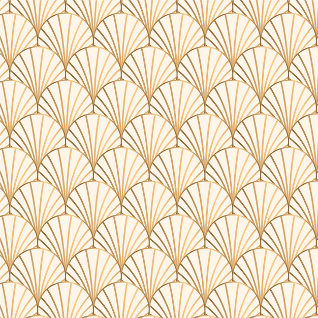 Free Vector | Gradient art deco pattern design