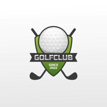 Free Vector | Gradient golf logo design