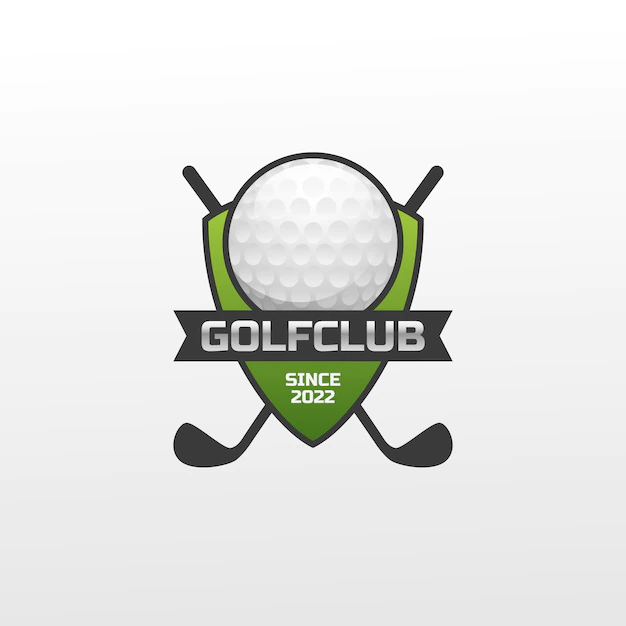 Free Vector | Gradient golf logo design