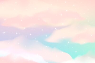 Free Vector | Gradient pastel sky background