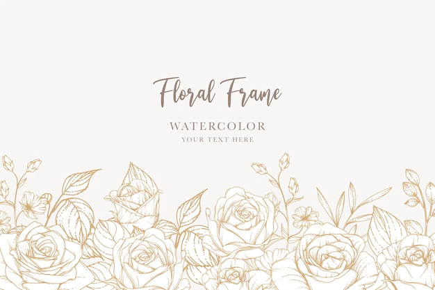 Free Vector | Hand drawn floral background design