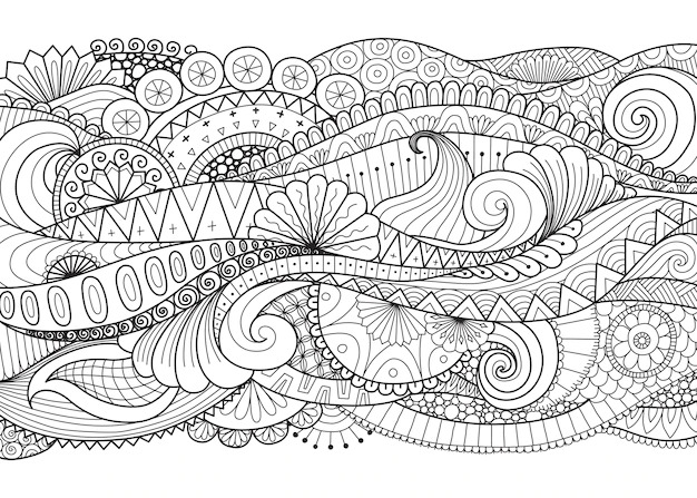 Free Vector | Hand drawn ornamental design