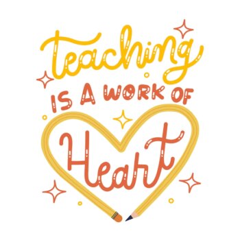 Free Vector | Hand drawn teachers' day lettering