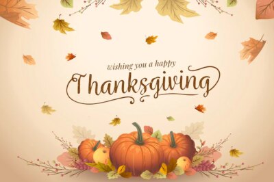 Free Vector | Hand drawn thanksgiving background