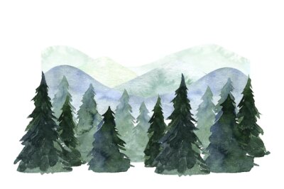 Free Vector | Hand painted watercolor nature background