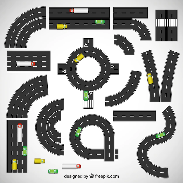 Free Vector | Highways collection