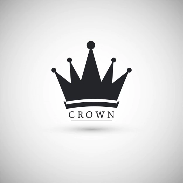 Free Vector | Icon with a crown