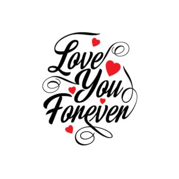 Free Vector | Love you forever