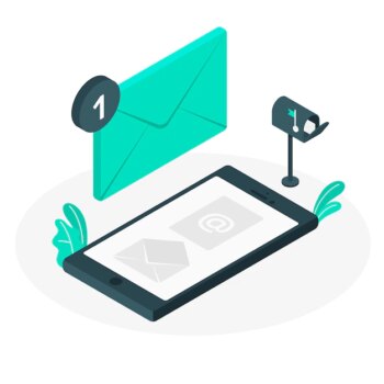 Free Vector | Mail concept illustration