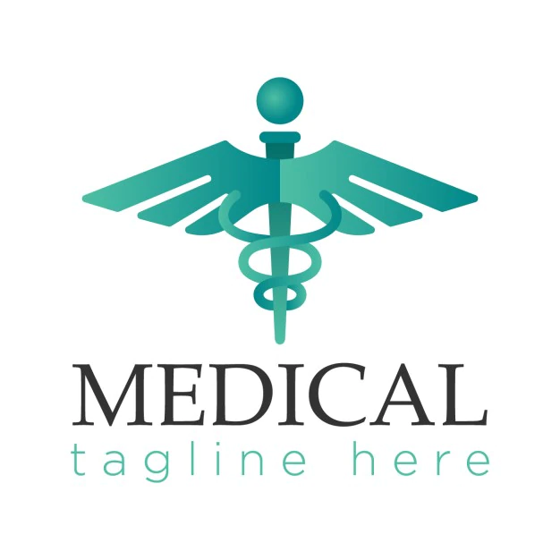 Free Vector | Medical logo, bright color
