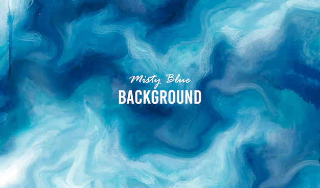 Free Vector | Misty blue background