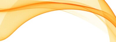Free Vector | Modern flowing orange wave banner background