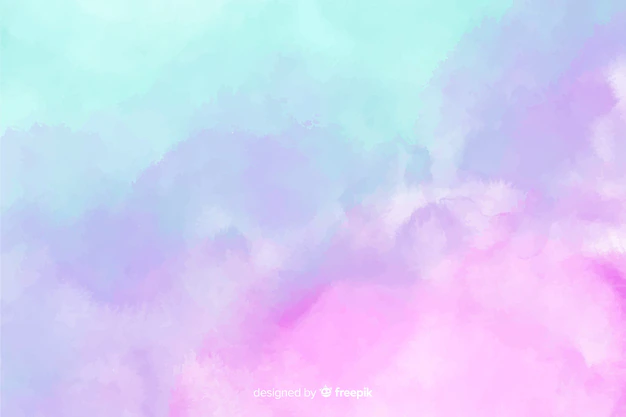 Free Vector | Pastel color watercolor stain background
