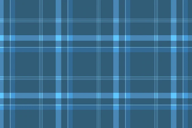 Free Vector | Plaid pattern background, blue tartan, traditional design vector