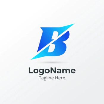 Free Vector | Professional bb logotype template