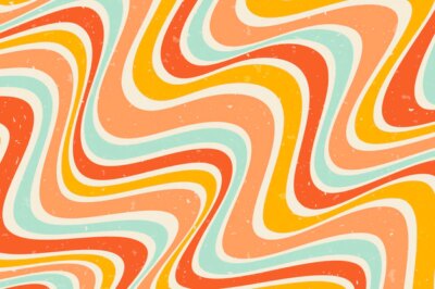 Free Vector | Psychedelic groovy background