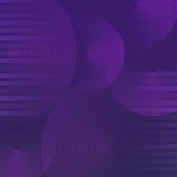 Free Vector | Purple circle pattern background vector