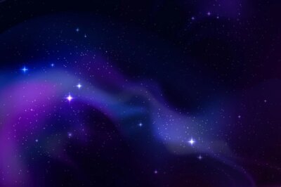 Free Vector | Realistic galaxy background