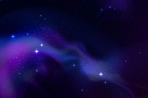 Free Vector | Realistic galaxy background