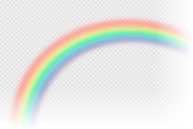 Free Vector | Realistic rainbow