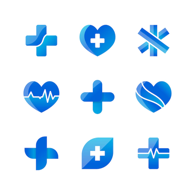 Free Vector | Set of medical icons 3d designs