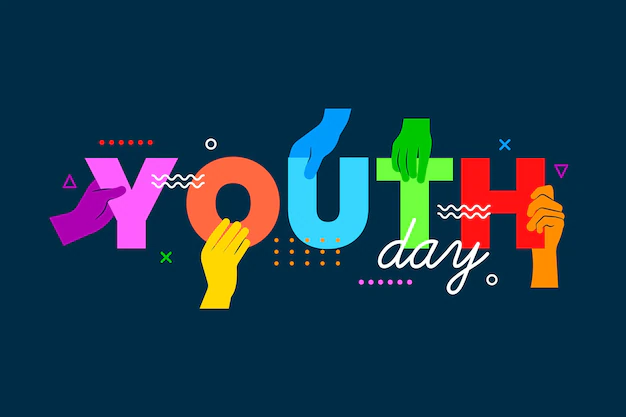 Free Vector | Silhouettes youth day concept