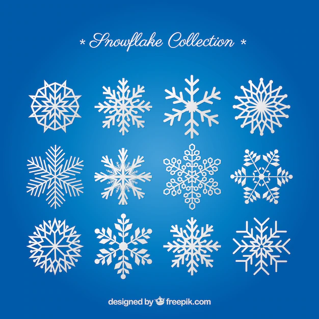 Free Vector | Snowflake colecction