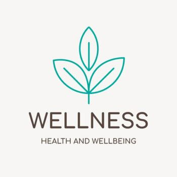 Free Vector | Spa logo template, health & wellness business branding design vector, wellness text