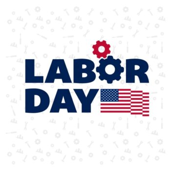 Free Vector | Usa pattern labor day background