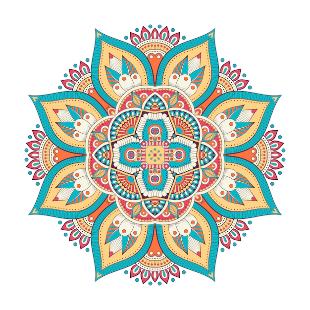 Free Vector | Vector mandala