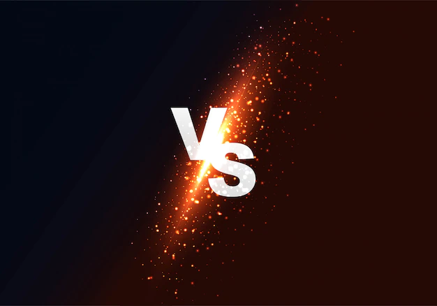 Free Vector | Versus vs shiny colorful background