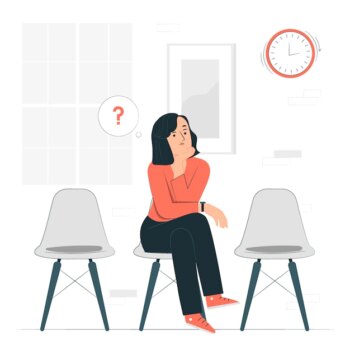 Free Vector | Waiting concept illustration