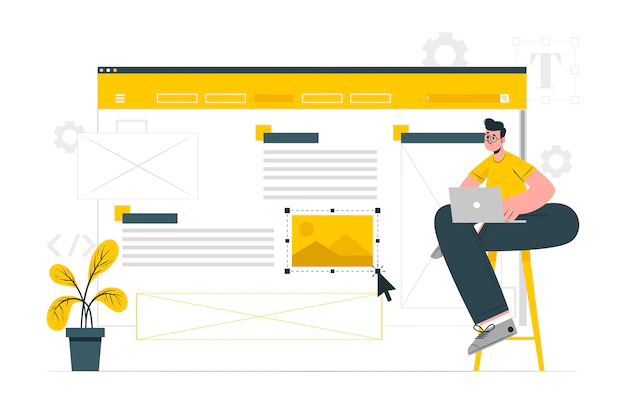 Free Vector | Website designer concept illustration