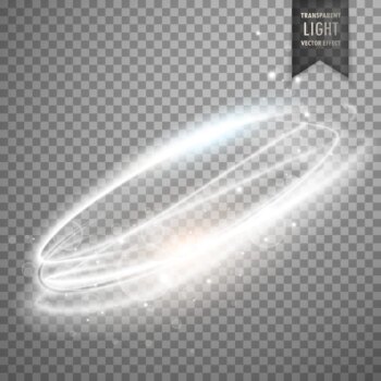 Free Vector | White circular light effect