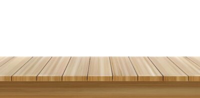 Free Vector | Wooden table foreground, wood tabletop front view, light brown rustic countertop surface.