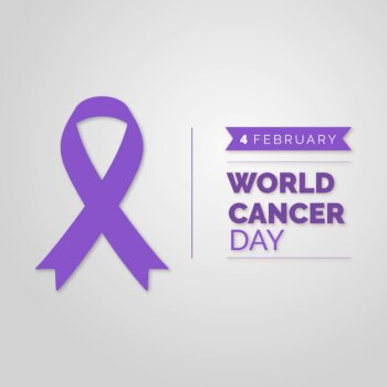 Free Vector | World cancer day ribbon