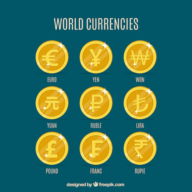 Free Vector | World coins set