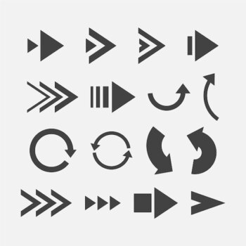 Free Vector | Flat design arrow collection