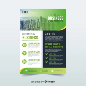 Free Vector | Business flyer template