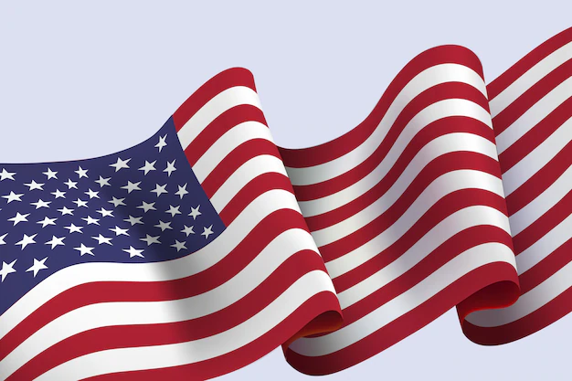 Free Vector | Realistic grunge american flag