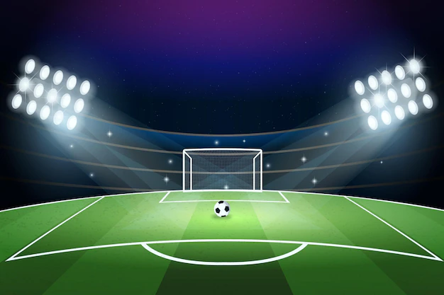 Free Vector | Gradient football field background