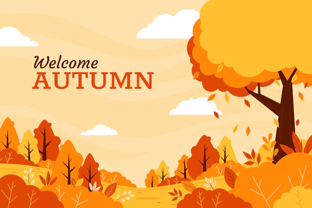 Free Vector | Flat background for autumn celebration