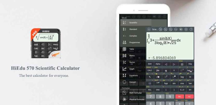 HiEdu Scientific Calculator Pro Mod Apk